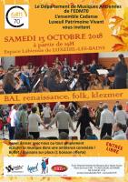 Bal renaissance, folk, klezmer